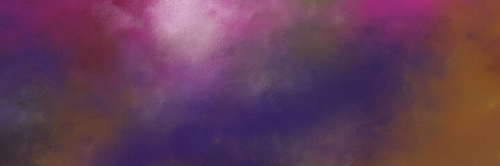amazing abstract painting background graphic with old mauve and pastel violet colors and space for text or image. can be used as horizontal header or banner orientation