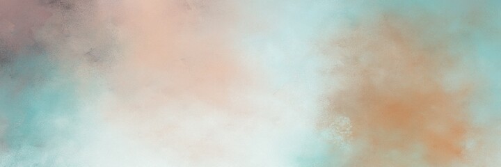 amazing abstract painting background graphic with silver, dark sea green and lavender colors and space for text or image. can be used as horizontal header or banner orientation