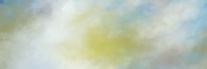 awesome vintage abstract painted background with silver, pastel gray and dark khaki colors and space for text or image. can be used as horizontal background graphic