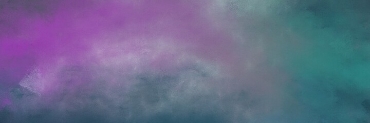 awesome abstract painting background texture with slate gray, pastel purple and dark slate gray colors and space for text or image. can be used as horizontal header or banner orientation