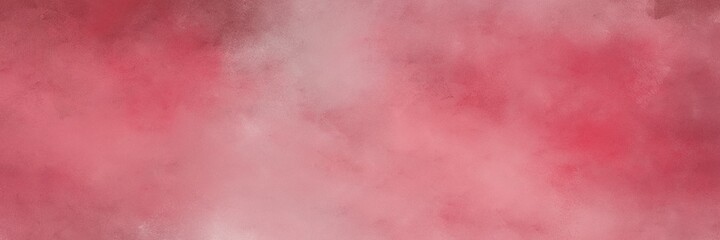 amazing vintage abstract painted background with pale violet red and rosy brown colors and space for text or image. can be used as horizontal background texture