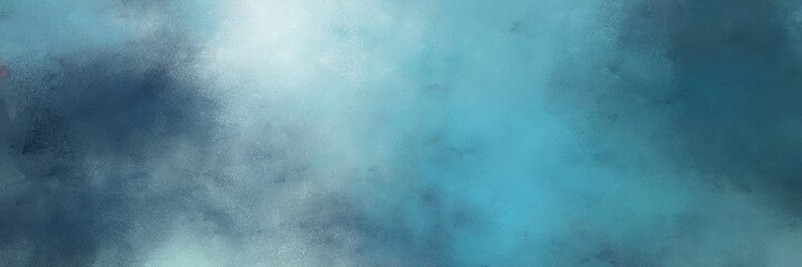 stunning blue chill and powder blue colored vintage abstract painted background with space for text or image. can be used as horizontal header or banner orientation