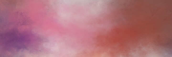 decorative abstract painting background texture with antique fuchsia, rosy brown and silver colors and space for text or image. can be used as horizontal background texture