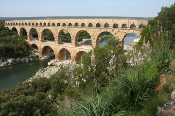 tourisme au pont du Gard