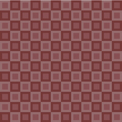 Abstract Geometric Pattern with Small and Large Squares. Design Element for Backdrops, Web Banners or Wrapping Paper in Brown Colors