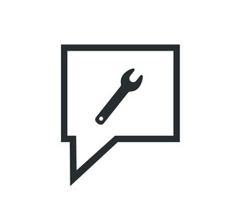 Service icon. Service reservation icon. 