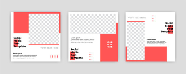 Modern Social Media banner template can be edited. Anyone can use this design easily. Promotional web banners for social media. Elegant sale and discount promo - Vector.