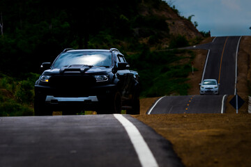 Landscape photo of Mountain road