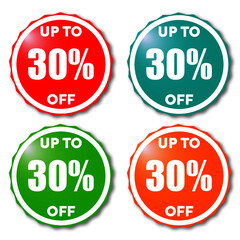 up to 30% off 1