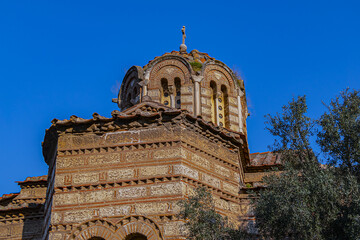 Church of Holy Apostles (Holy Apostles of Solaki, X century), located in Ancient Agora of Athens....