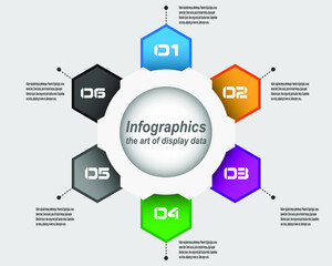 Infographic design template. Idea to display information, ranking and statistics.