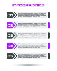 Modern Design Template, can be used for info-graphics, banners for web layout.