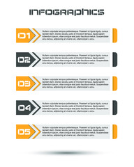 Modern Design Template, can be used for info-graphics, banners for web layout.