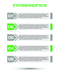 Modern Design Template, can be used for info-graphics, banners for web layout.
