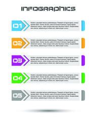 Modern Design Template, can be used for info-graphics, banners for web layout.