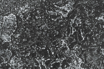 Black rice paper. Folds and texture of rice paper. A hand-made paper