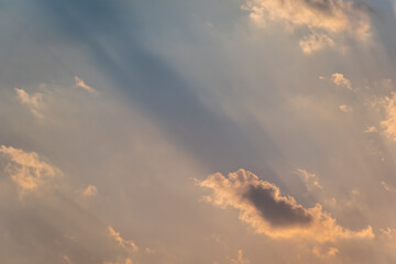 Fototapeta na wymiar Clouds in a blue sky