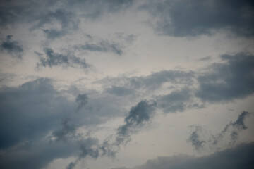 blue sky with clouds