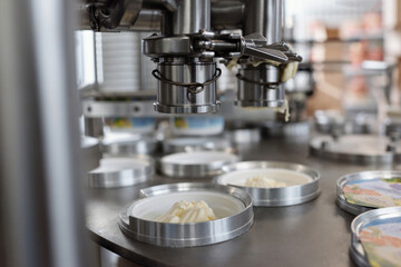 At Butter Production Plant