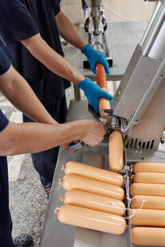 Industrial Sausage Production