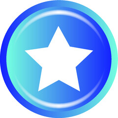 star web button