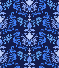 Seamless classic victorian wallpaper; retro background