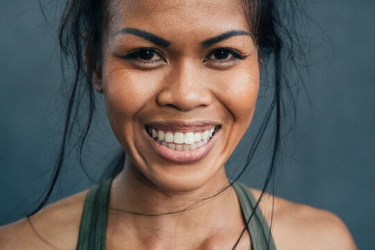 Portrait of a fitness woman