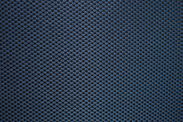 Blue background with gradient. Uneven fabric texture, photo