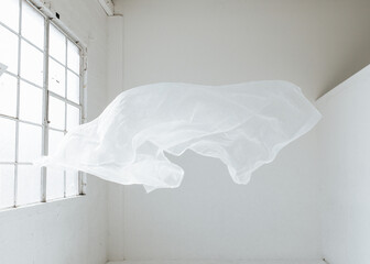 White Blanket White Space