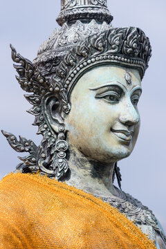Buddha statue made of stone
