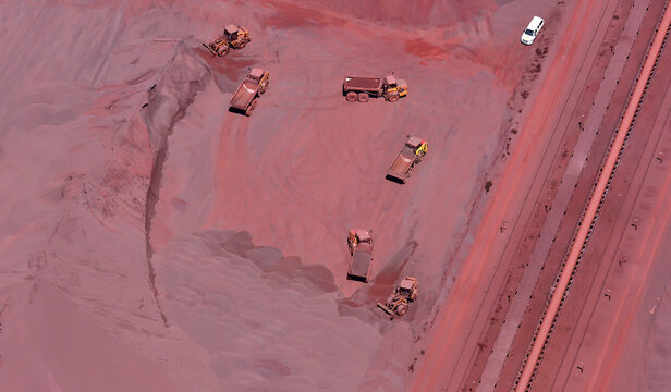 Iron ore desert