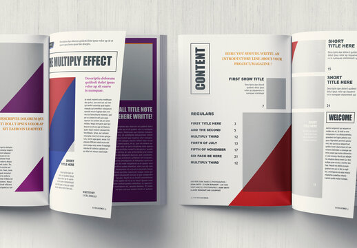 Multiply Magazine Layout