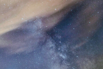 Milky Way Galaxy Background, Space Dust in the Universe