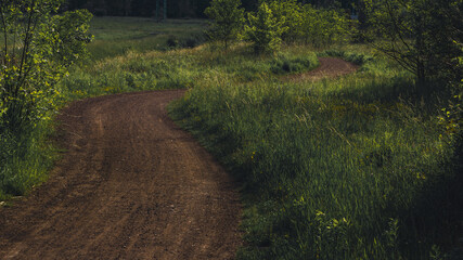 Gruntowa droga rowerowa  © spacer.z.aparatem 