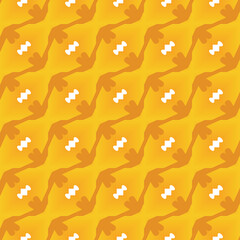 Naklejka premium Vector seamless pattern texture background with geometric shapes, gradient colored in yellow, white colors.