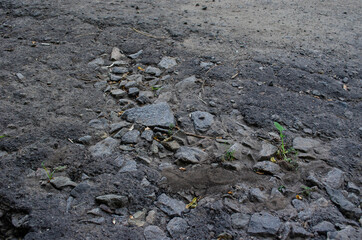 Obraz premium a pile of soil