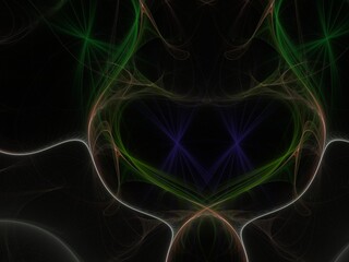 Imaginatory fractal background Image