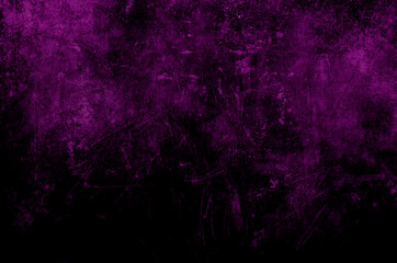 Fototapeta na wymiar Dark purple grungy background