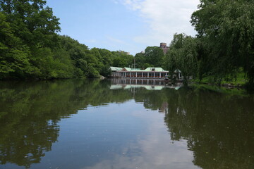 Obraz premium Central Park Lake