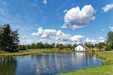 Fototapeta premium étang de haute-saône