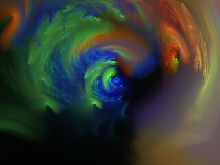 Imaginatory fractal background Image