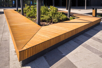 benches in the park