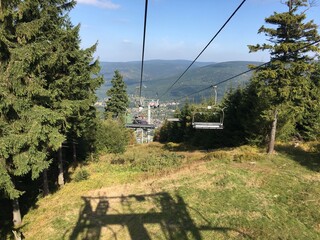 widok na Harrachov ze skoczni narciarskiej  © Józef