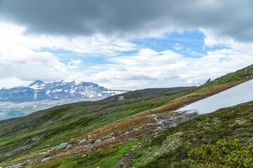 Fototapeta na wymiar Landschaft Norwegen