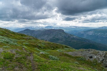 Fototapeta premium Landschaft Norwegen