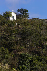 Isolated Chapel in the mountains of Minas Gerais State - Brazil