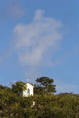 Isolated Chapel in the mountains of Minas Gerais State - Brazil