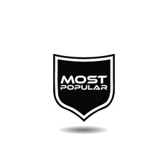 Most popular sign with shadow