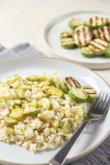 risotto with vegetables