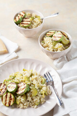 risotto with mushrooms